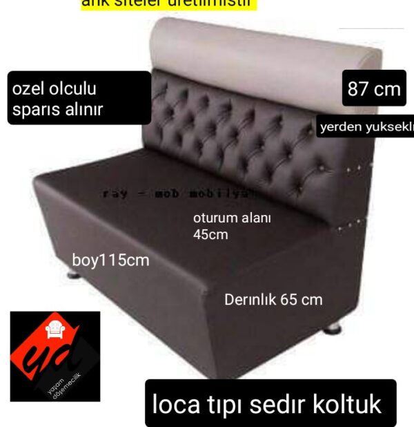 06/ LOCA TİPİ SEDİR KOLTUK - Görsel 13